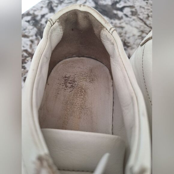 Women by Common Projects - White Low Achilles Leather Trainers - Size 38 (8 USA) - Picture 7 of 11